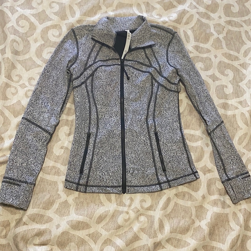 Lululemon Gray Zip Up Jacket